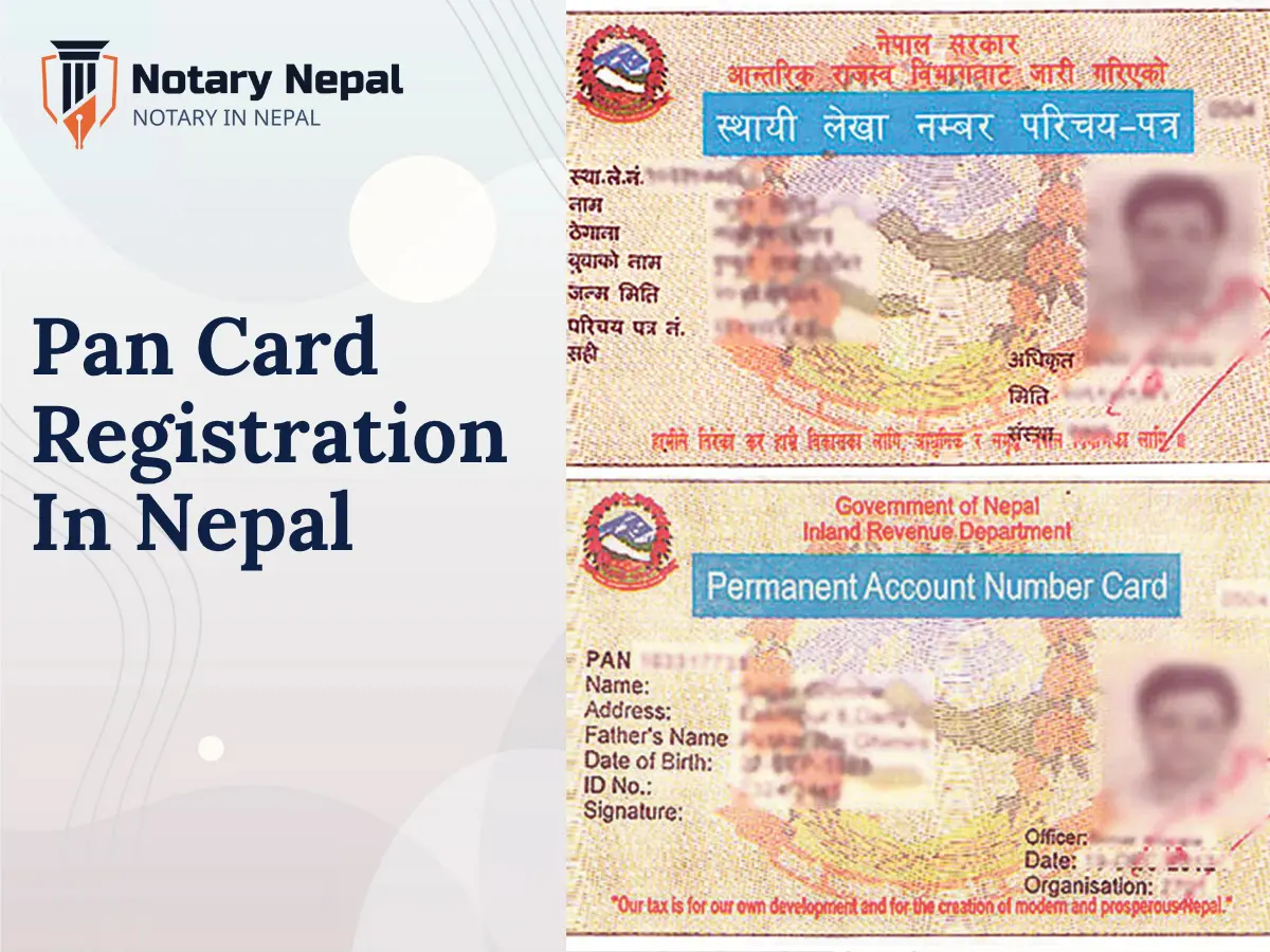 Pan Card Registration in Nepal