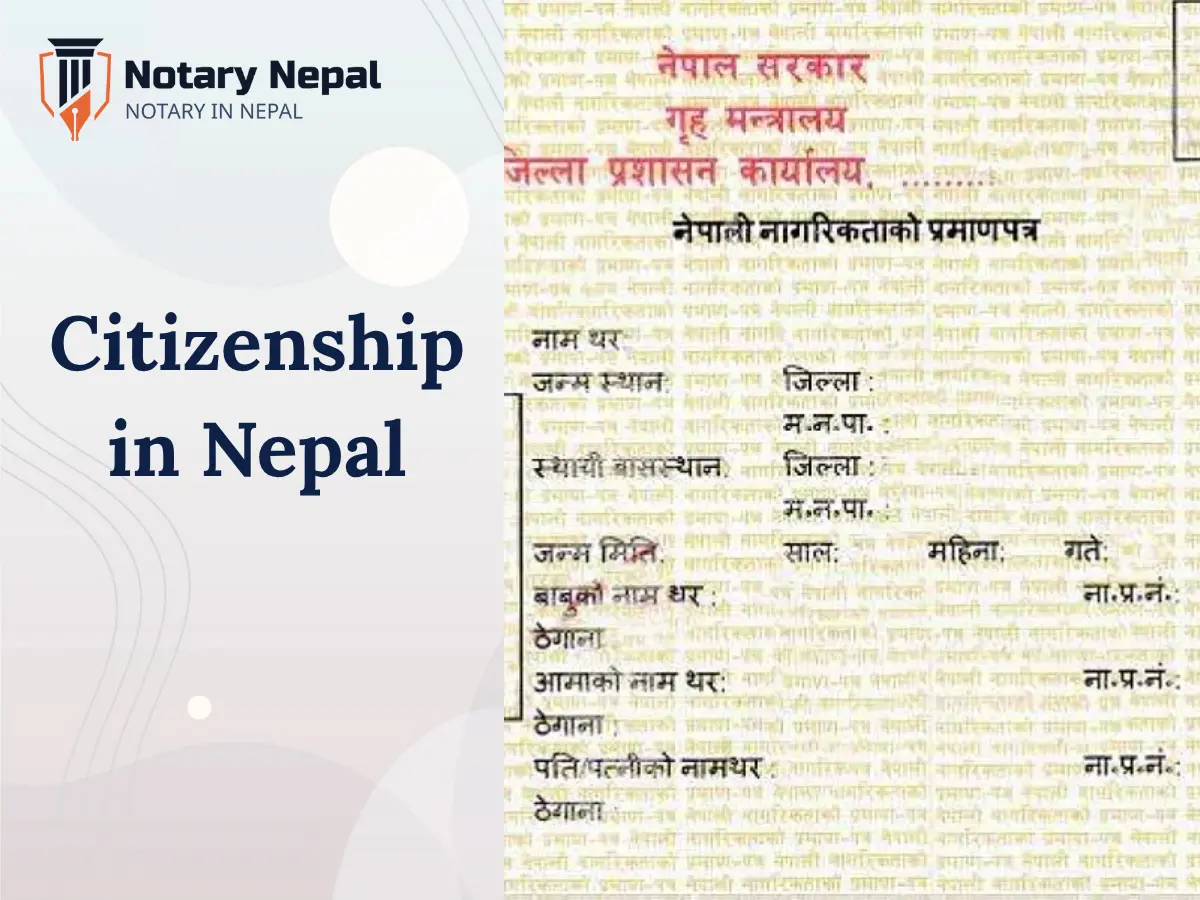 Citizenship in Nepal
