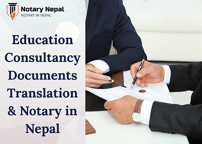 Education Consultancy Documents Translation & Notary in Nepal