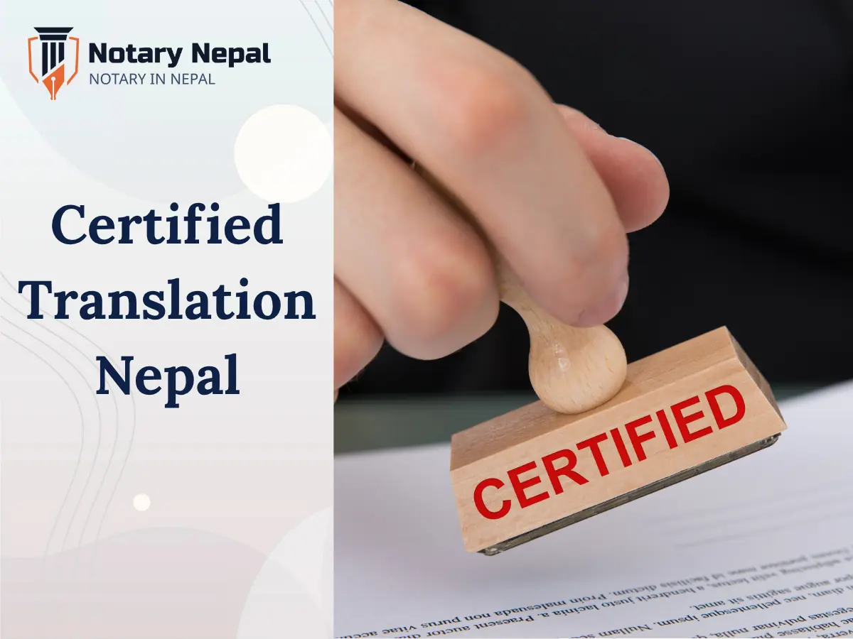 Certified Translation in Nepal: Professional Services for Legal, Medical, Business, and More