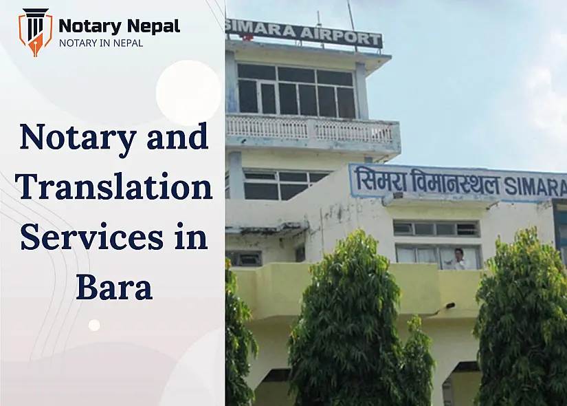 Trusted Notary and Translation Services in Bara