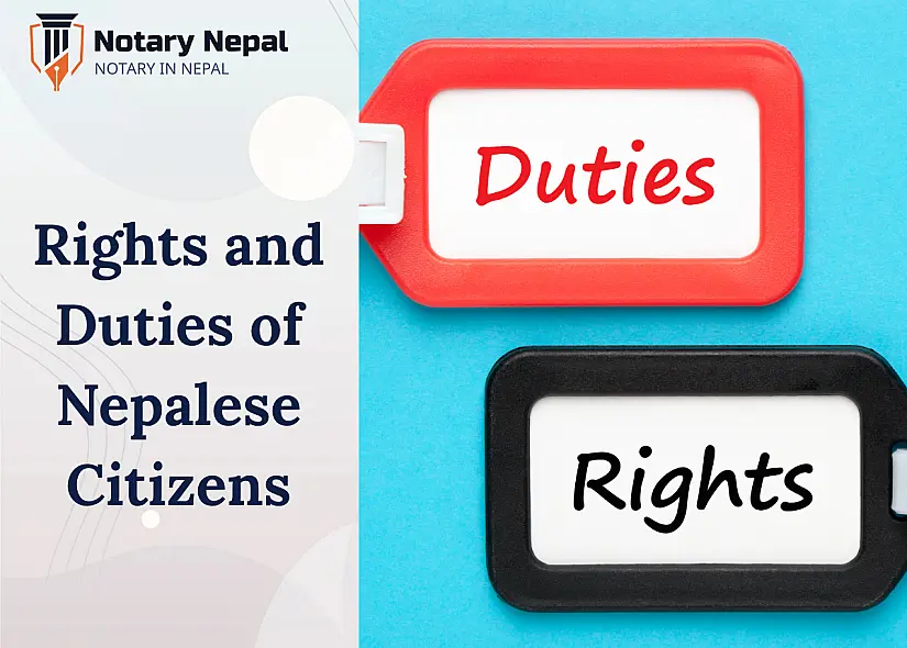 Rights and Duties of Nepalese Citizens: Legal Responsibilities and Freedoms