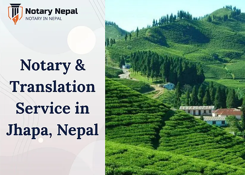 Notary & Translation Service in Jhapa, Nepal
