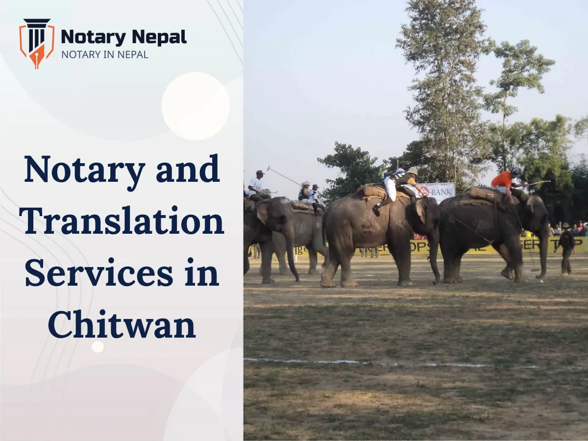 Online Notary and Translation Services in Chitwan