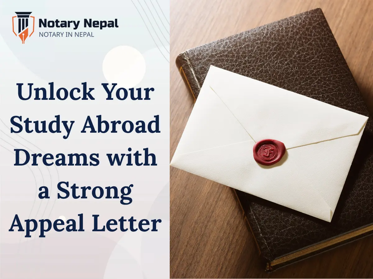 Unlock Your Study Abroad Dreams with a Strong Appeal Letter