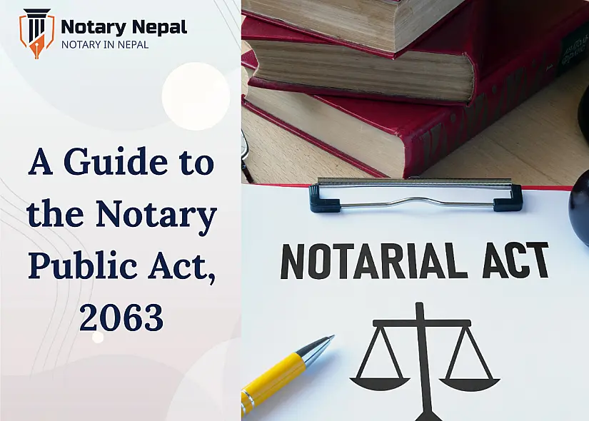 A Guide to the Notary Public Act, 2063: Ensuring Document Validity