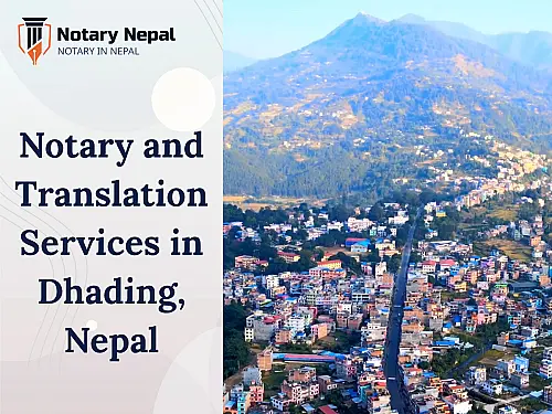 Trusted Notary and Translation Services in Dhading, Nepal