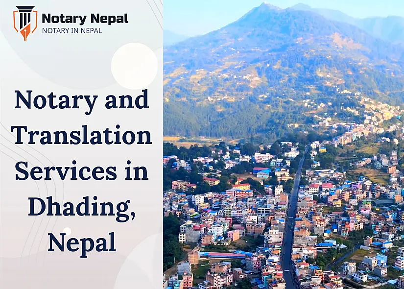 Trusted Notary and Translation Services in Dhading, Nepal