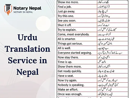 Urdu Translation Service in Nepal: Certified, Fast & Embassy-Approved