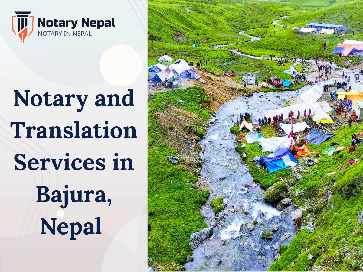 Notary and Translation Services in Bajura, Nepal