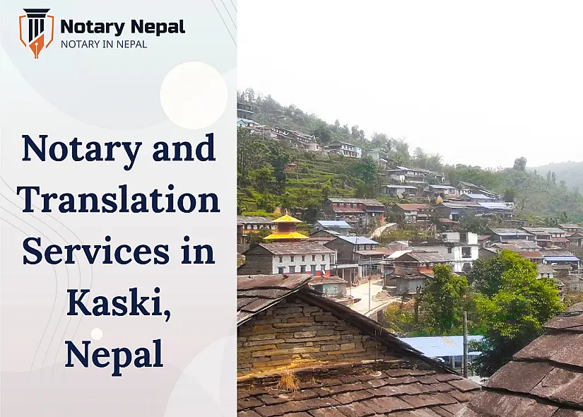 Notary and Translation Services in Kaski