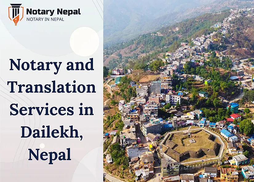 Online Notary and Translation Services in Dailekh