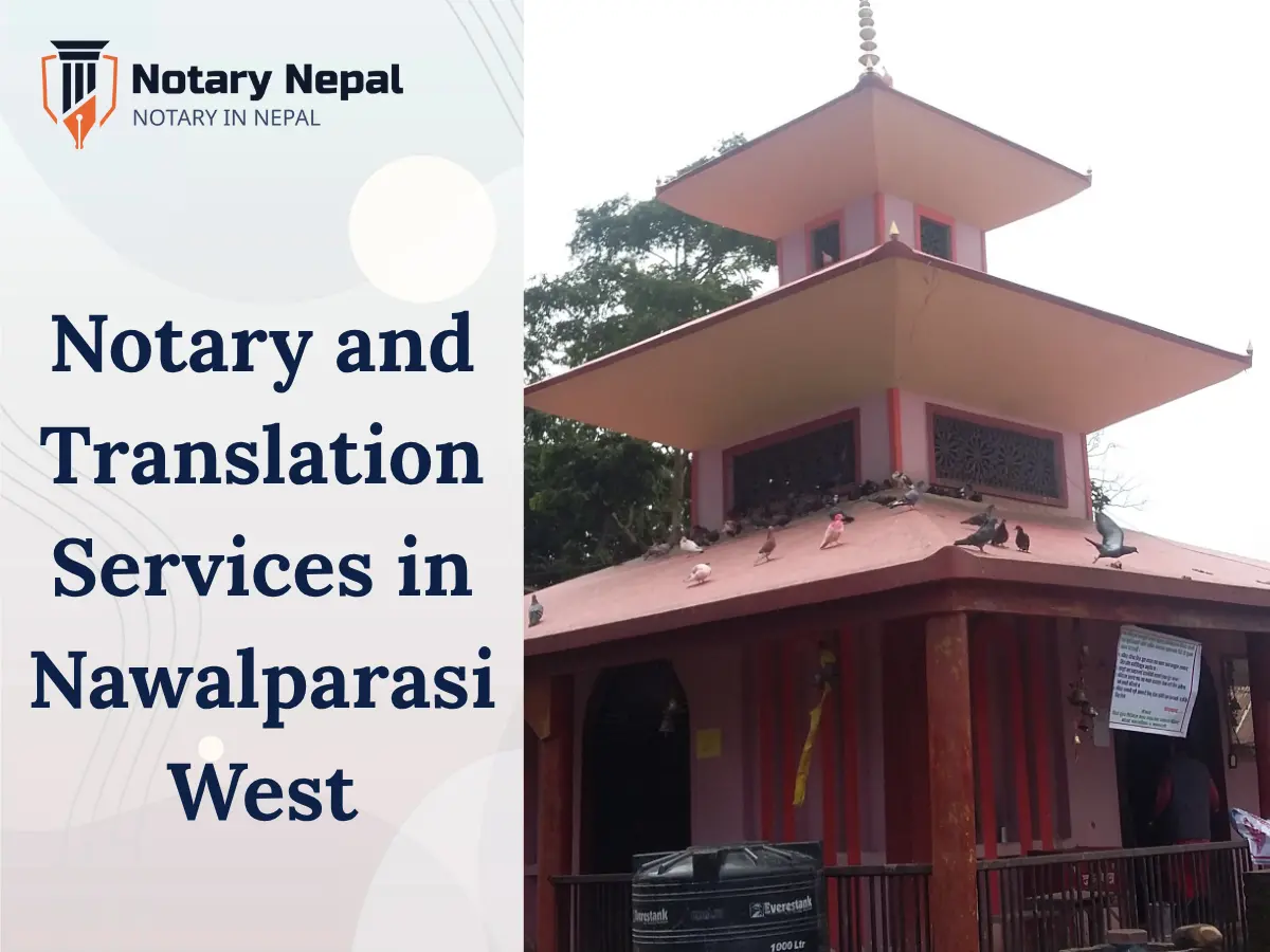 Online Notary and Translation Services in Nawalparasi West
