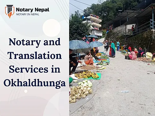 Online Notary and Translation Services in Okhaldhunga