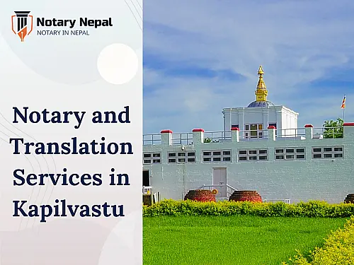 Online Notary and Translation Services in Kapilvastu