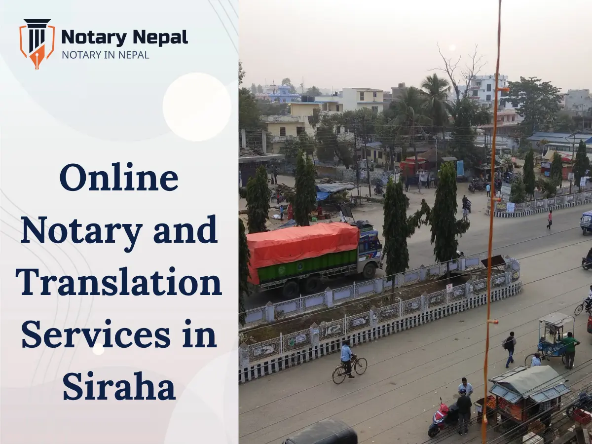 Comprehensive Notary and Translation Services in Siraha