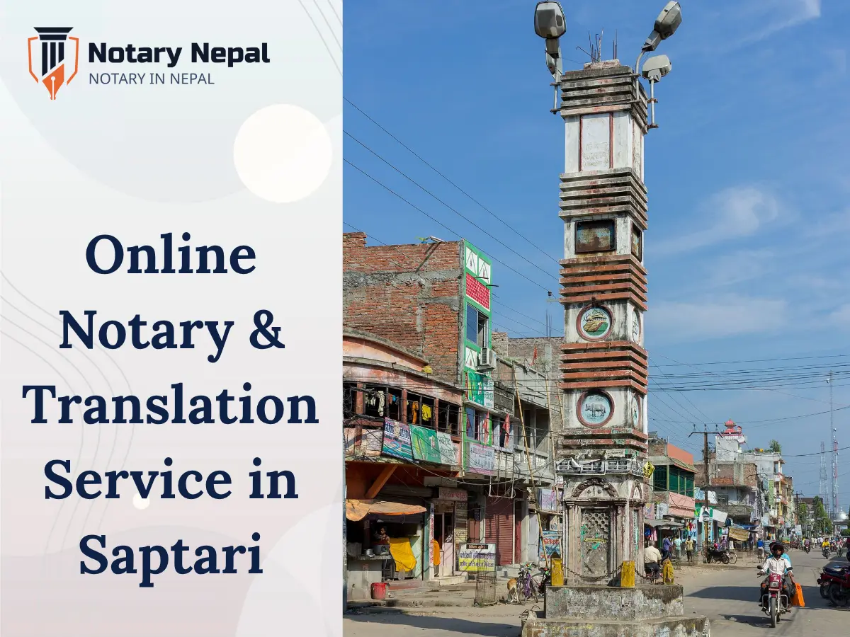 Saptari District: Your Gateway to Trusted Notary and Translation Services
