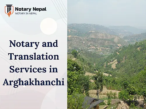 Online Notary and Translation Services in Arghakhanchi