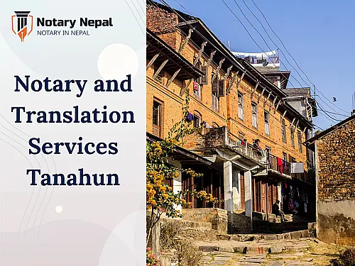Online Notary and Translation Services Tanahun