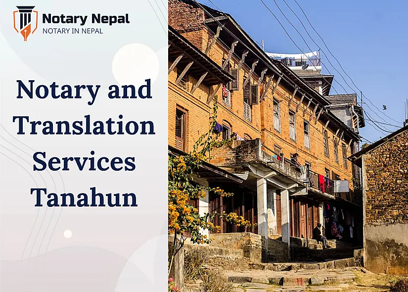 Online Notary and Translation Services Tanahun