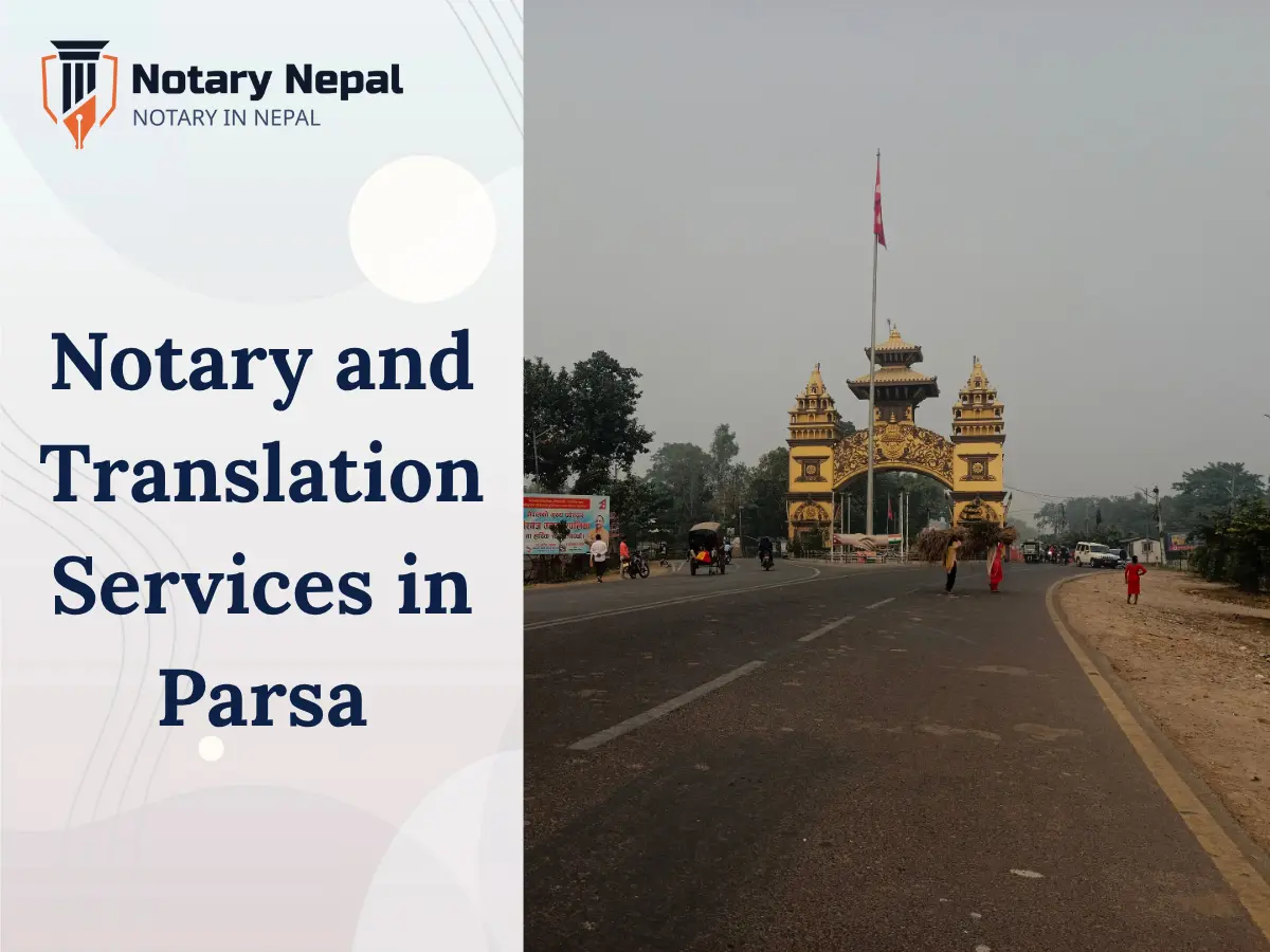 Reliable Notary and Translation Services in Parsa