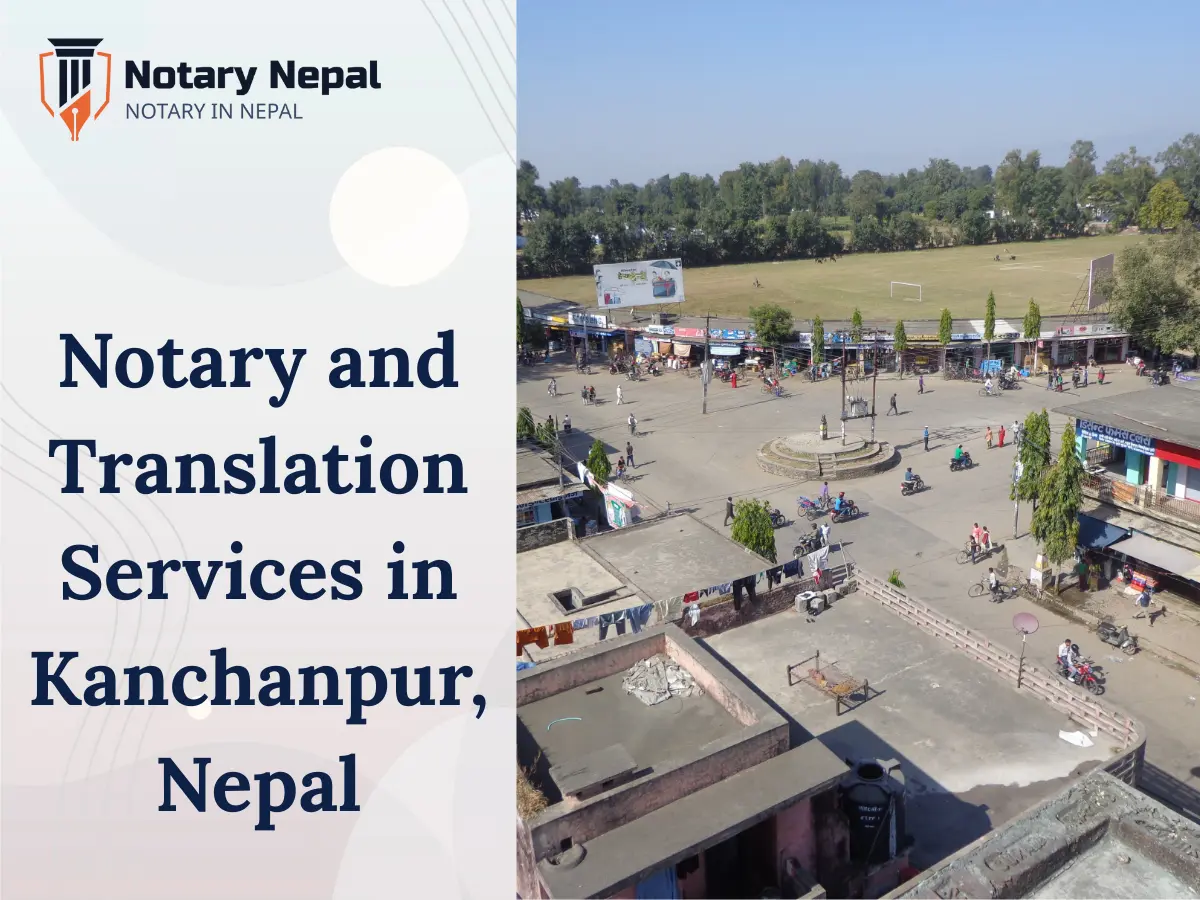 Online Notary and Translation Services in Kanchanpur