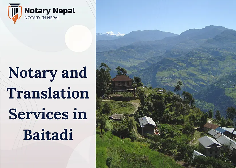 Online Notary and Translation Services in Baitadi