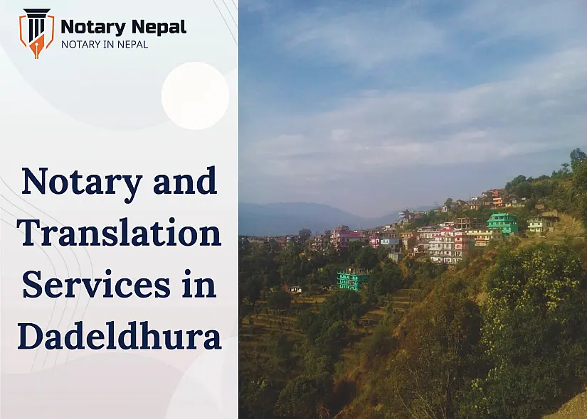 Online Notary and Translation Services in Dadeldhura