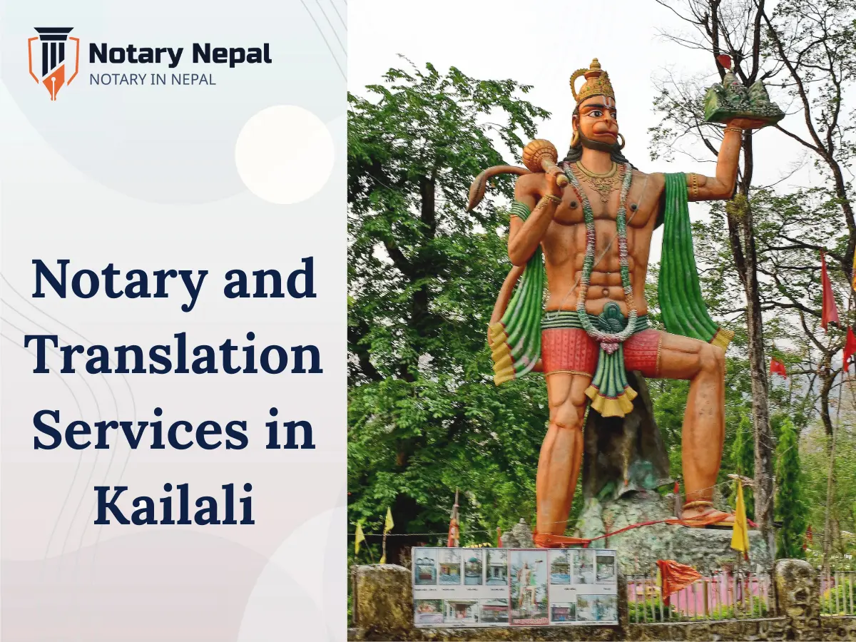 Online Notary and Translation Services in Kailali