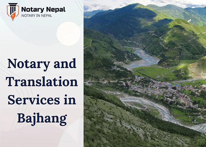 Online Notary and Translation Services in Bajhang
