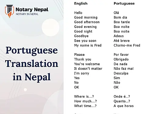 Portuguese Translation Services in Nepal: Certified, Fast & Embassy-Approved