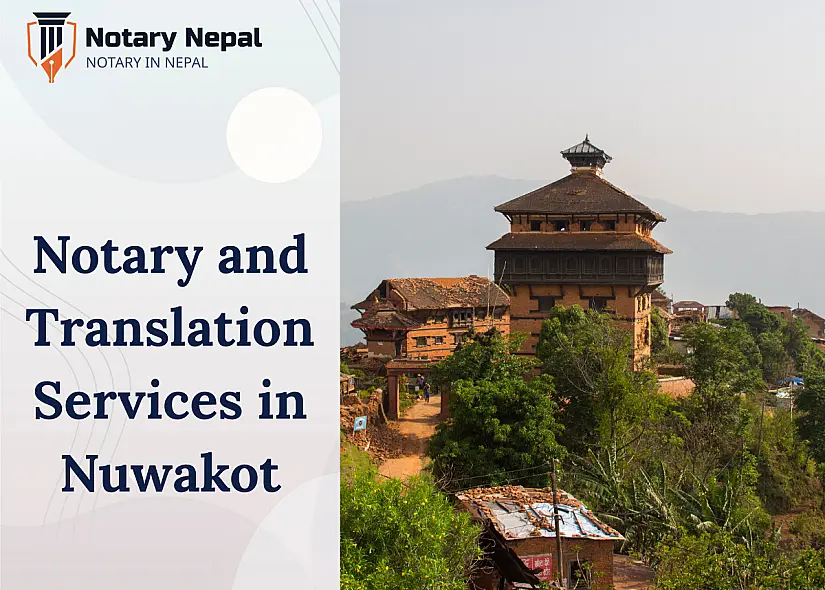 Reliable Online Notary and Translation Services in Nuwakot, Nepal