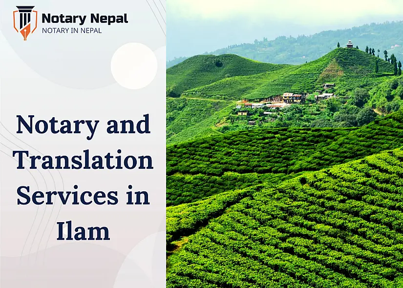 Online Notary and Translation Services in Ilam, Nepal