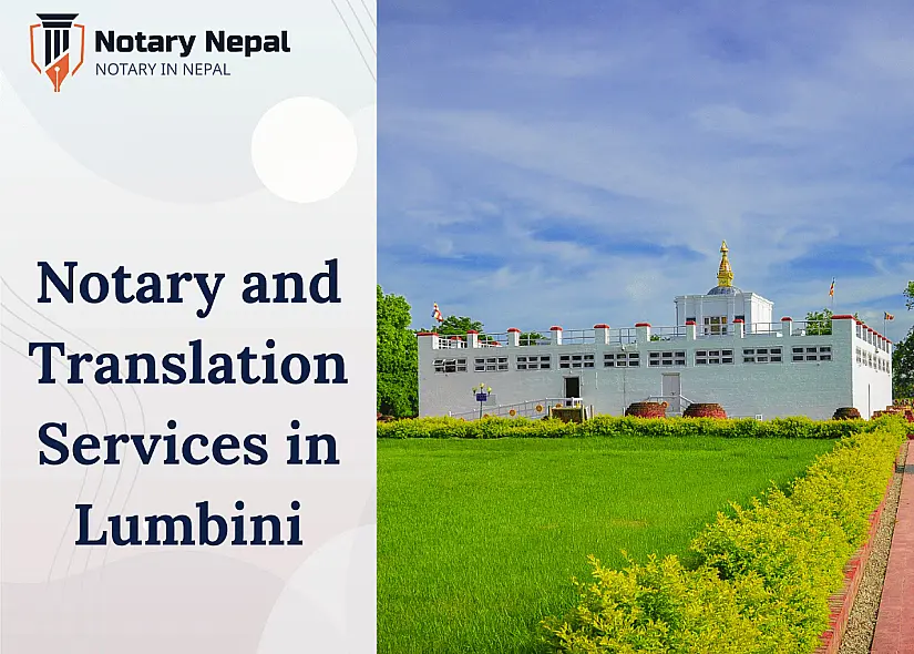 Seamless Online Notary and Translation Services in Lumbini, Nepal