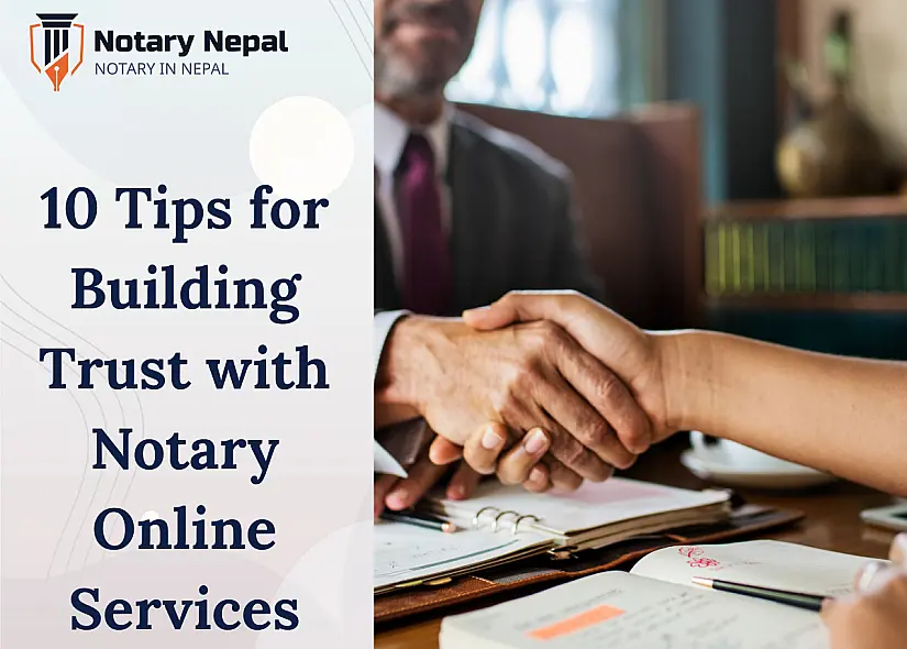 10 Tips for Building Trust with Notary Online Services