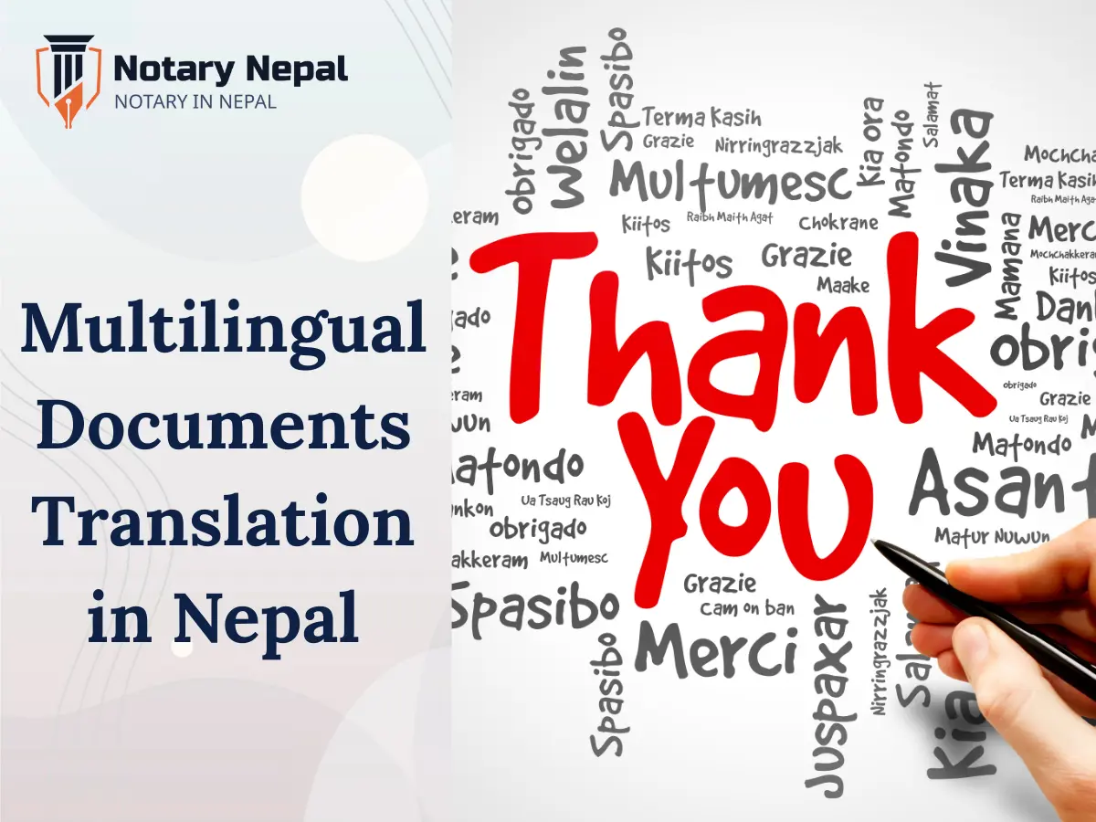 Multilingual Documents Translation in Nepal
