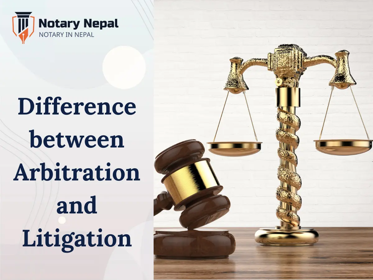 What is the difference between arbitration and litigation?