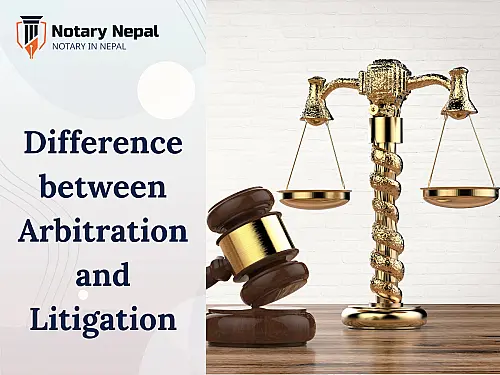 What is the difference between arbitration and litigation?
