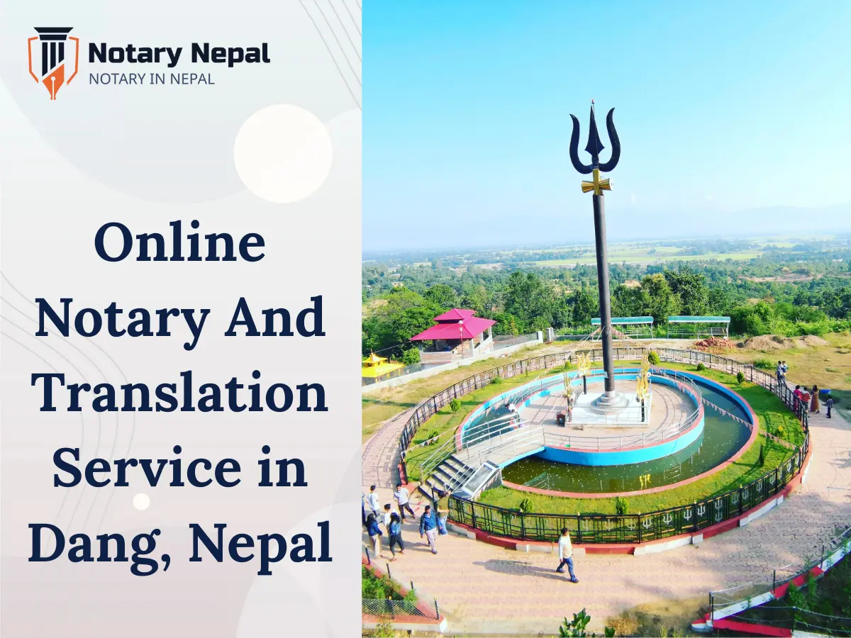 Notary & Translation Service in Dang, Nepal