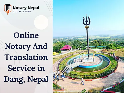 Notary & Translation Service in Dang, Nepal