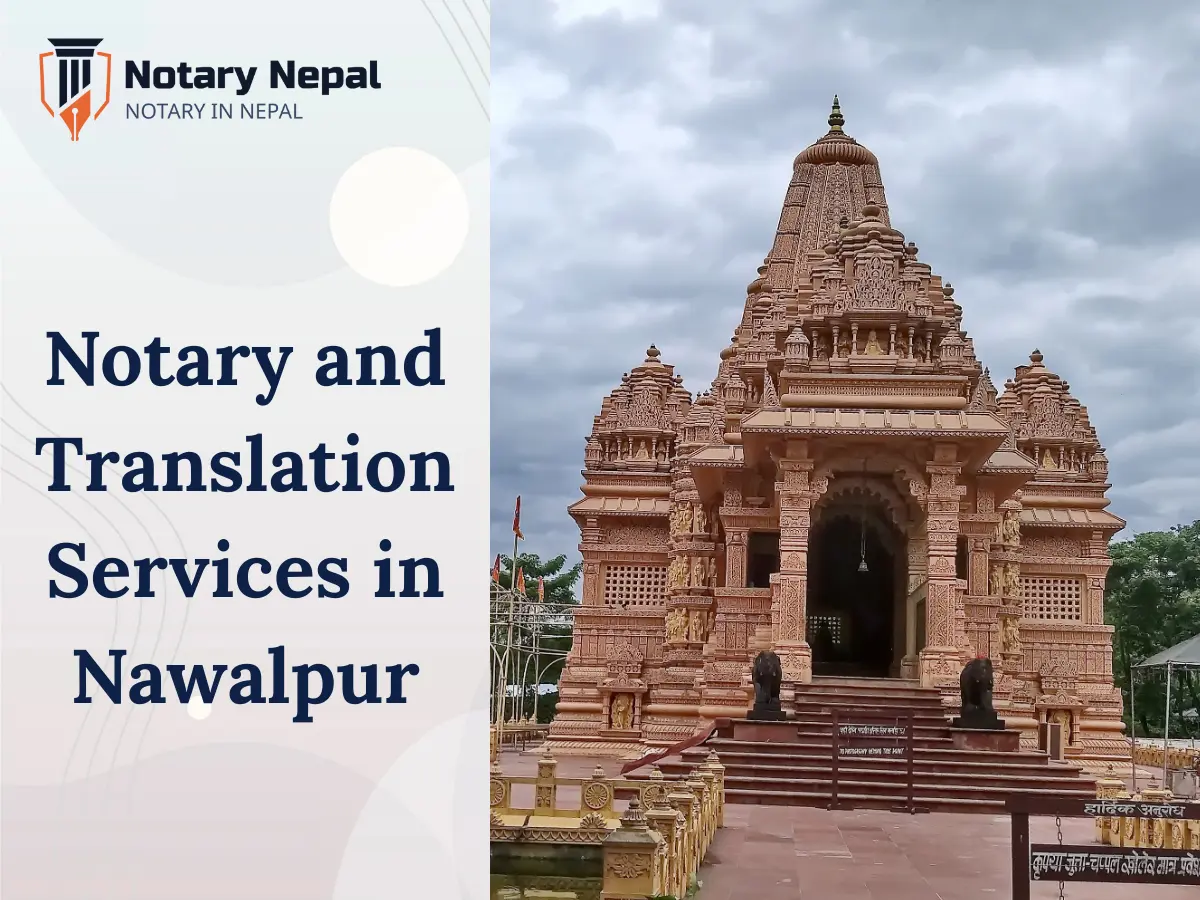 Trusted Notary and Translation Services in Nawalpur, Nepal