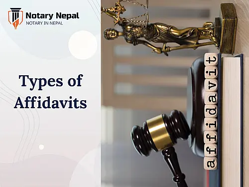 Types of Affidavits: A Comprehensive Guide for Nepal
