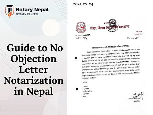 Complete Guide to No Objection Letter Notarization in Nepal