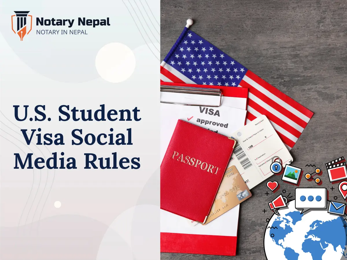 U.S. Student Visa Social Media Rules: What Nepalese Students Must Know