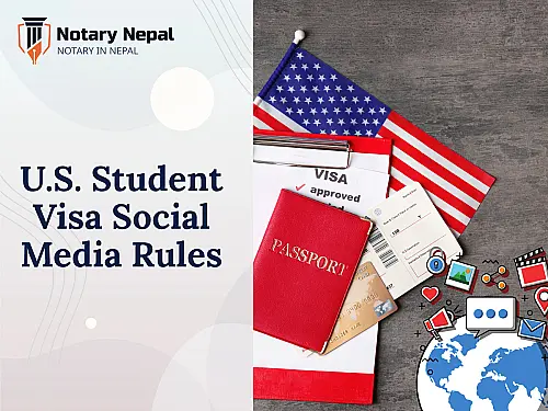 U.S. Student Visa Social Media Rules: What Nepalese Students Must Know