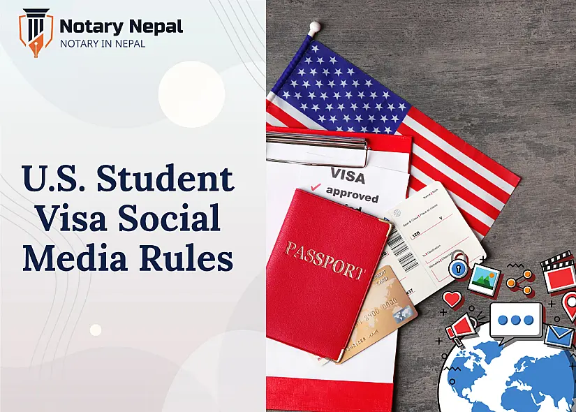 U.S. Student Visa Social Media Rules: What Nepalese Students Must Know