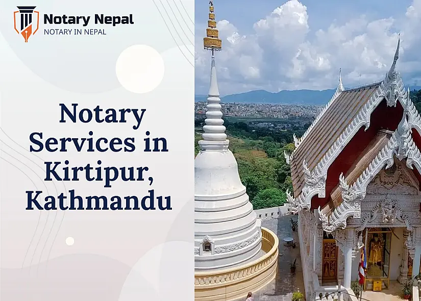 Complete Guide to Notary Services in Kirtipur, Kathmandu